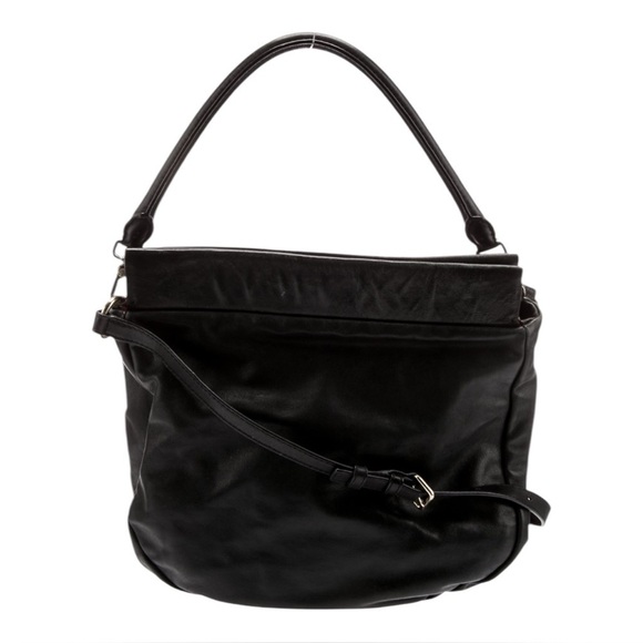 Marc by Marc Jacobs Black Leather Shoulder Bag Gold Hardware | Includes Dust Bag - Picture 8 of 14